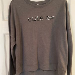 FABLETICS crew neck sweatshirt NWT